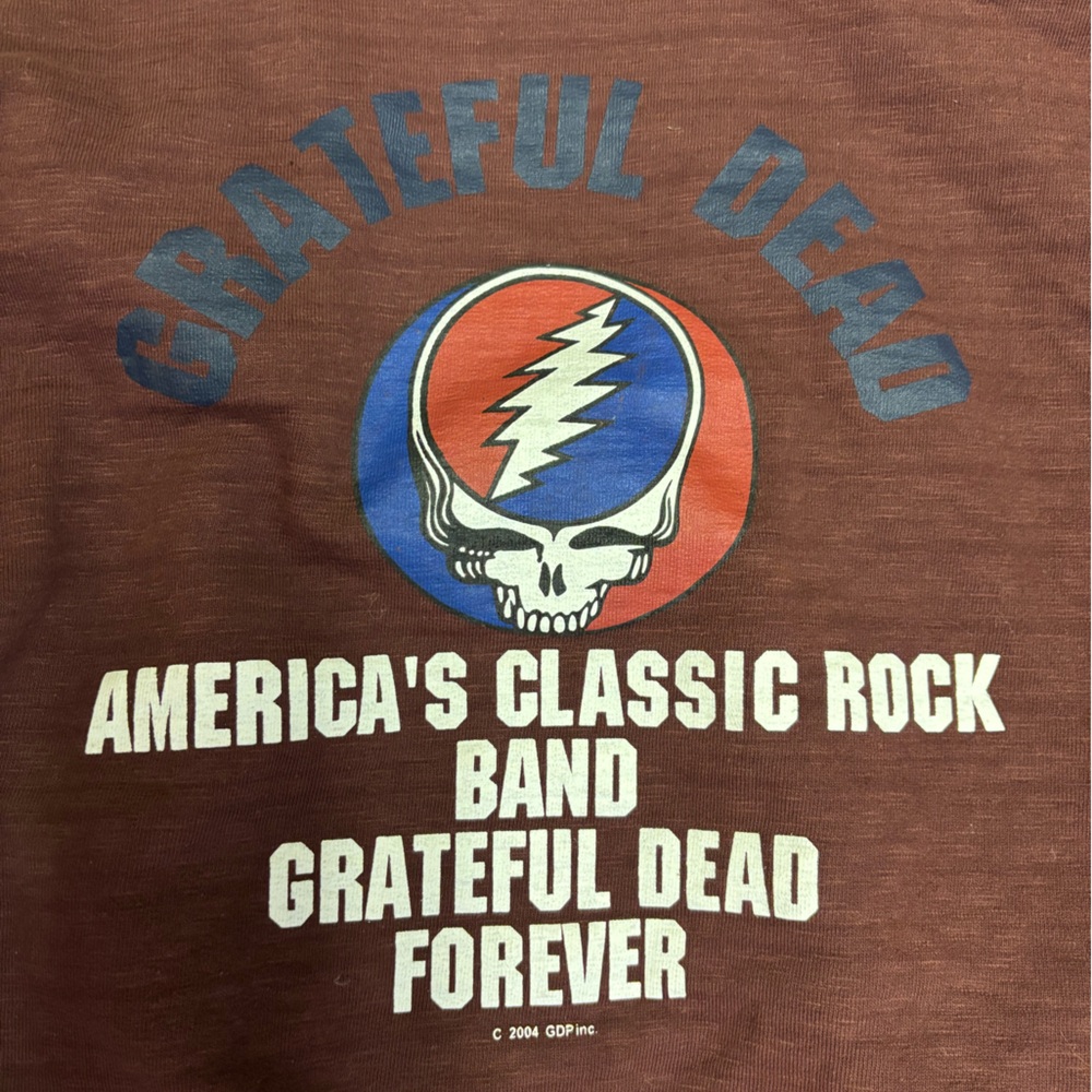 Grateful Dead Brown Graphic T-Shirt